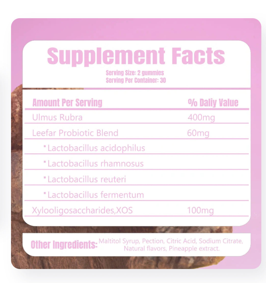 Women’s Probiotics + Slippery Elm